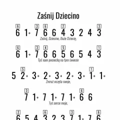 Dziecino słodka: Nuty, chwyty, tekst zagraj ją już dziś!