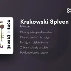 Krakowski spleen: tekst, symbolika i co naprawdę śpiewała Kora?