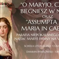 O Maryjo, czemu biegniesz w niebo: Nuty, chwyty, tekst i tutoriale