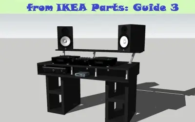Jak zrobić stół DJ? Poradnik DIY: IKEA, ergonomia, kable