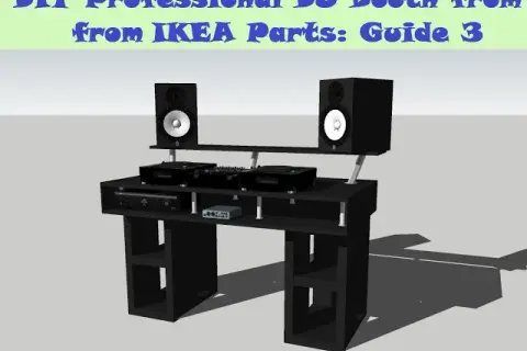 Jak zrobić stół DJ? Poradnik DIY: IKEA, ergonomia, kable