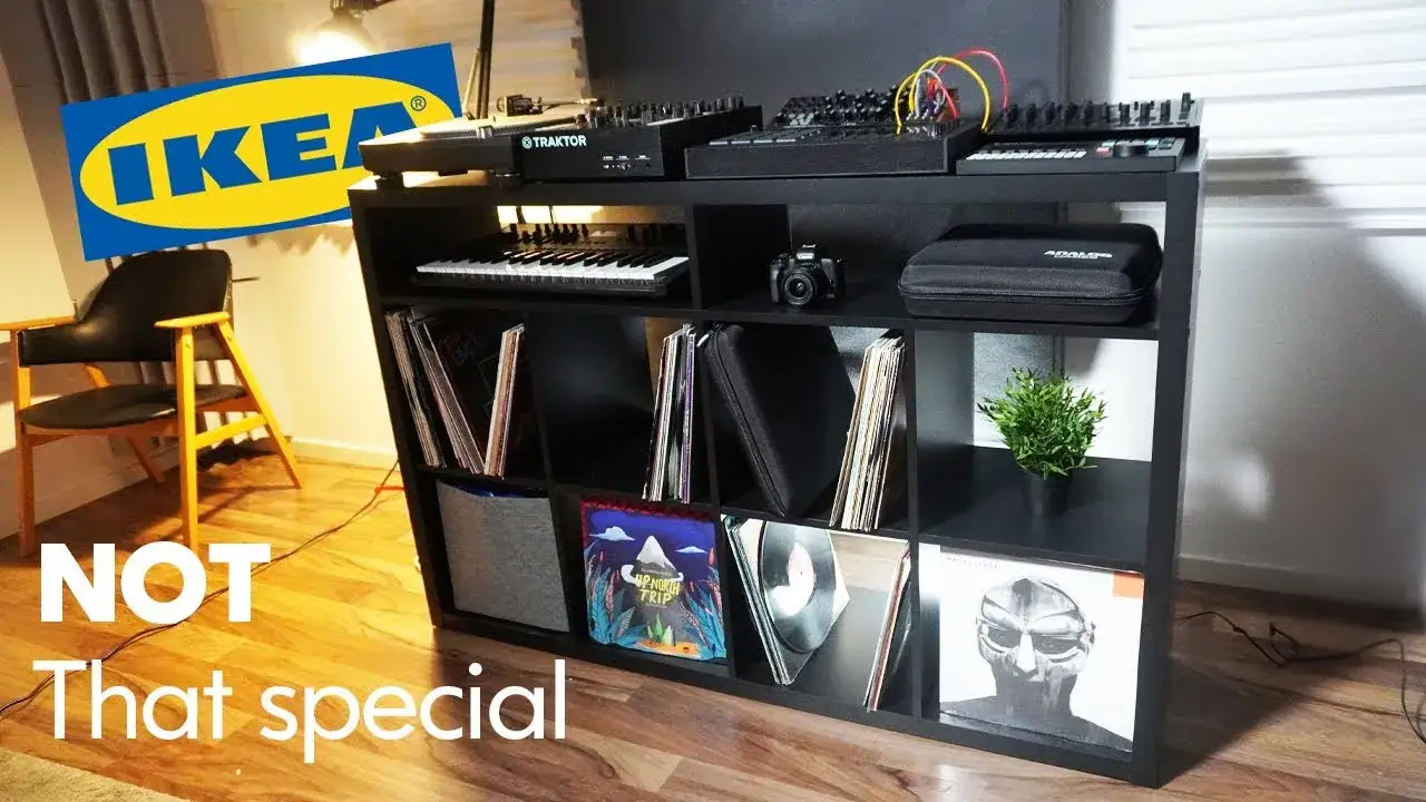 stół dj ikea kallax lack