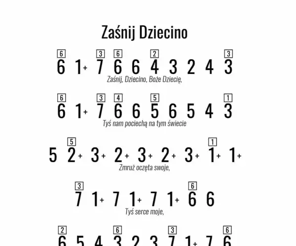 Dziecino słodka: Nuty, chwyty, tekst zagraj ją już dziś!
